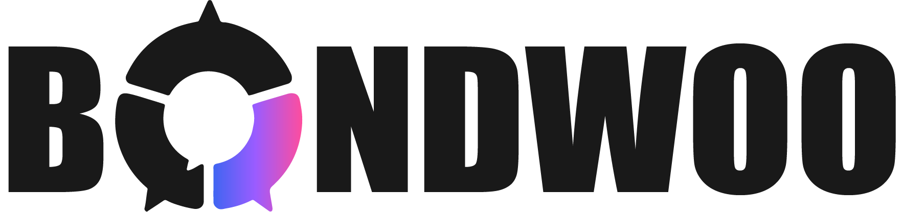 Bondwoo logo on Conditions page black